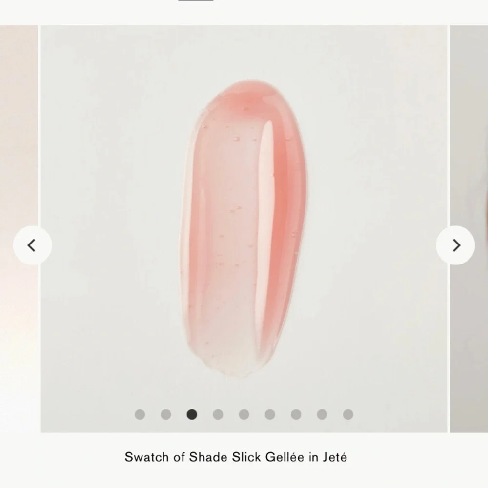 NIB Merit Shade Slick Geleé Tinted Lip Oil in Jeté Full Size (7 ml/0.23 oz)